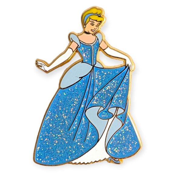Cinderella Disney Pin: Paris Sparkle Princess, Glitter Dress